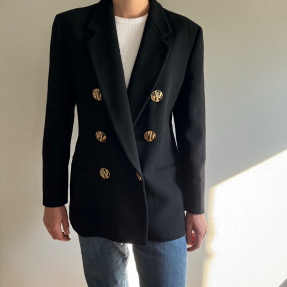 Vintage Genny Black Jacket - Picture 4 of 11